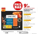 Saumon fumé - Labeyrie - U Express à Antony Saumon fumé - Labeyrie en promo chez U Express Antony à 9,89 €