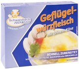 Geflügelwürzfleisch im Angebot bei REWE in Lutherstadt Wittenberg Geflügelwürzfleisch Angebote von Schwarzbach Feinkost bei REWE Lutherstadt Wittenberg für 1,29 €