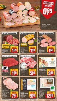 Schweinefleisch im REWE Prospekt "Dein Markt" mit 22 Seiten (Siegen (Universitätsstadt))