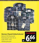 Herren-Flanell-Arbeitshemd Angebote von Canada bei famila Nordost Stade für 6,66 €