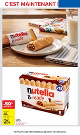 Promos Nutella dans le catalogue "LE MOIS MONOPOLY" de Carrefour Nutella en promo dans le catalogue Carrefour à la page 3