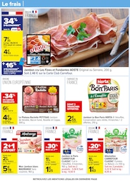 Offre Jambon Cru dans le catalogue Carrefour du moment à la page 43