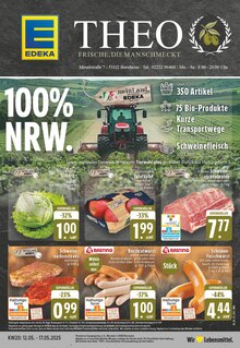 EDEKA Prospekt der Woche "Aktuelle Angebote" Seite 1, 12.05.2025 bis 17.05.2025 für Bornheim Aktueller EDEKA Prospekt "Aktuelle Angebote" Seite 1 von 24 Seiten für Bornheim