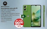 Smartphone moto g06 von Motorola im aktuellen V-Markt Prospekt für 99,90 €