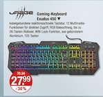 Gaming-Keyboard Exodus 450 von uRage im aktuellen V-Markt Prospekt für 27,99 €