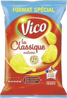 Chips La Classique Nature - Géant Casino à Mulhouse Chips La Classique Nature en promo chez Géant Casino Mulhouse à 1,79 €