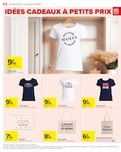 T-Shirt Angebote im Prospekt "FÊTE DES MÈRES" von Carrefour T-Shirt Angebote im Prospekt "FÊTE DES MÈRES" von Carrefour auf Seite 12