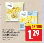 Kartoffelstücke oder Kartoffelscheiben von The Potato Chef für 1,29 € bei EDEKA im Angebot Kartoffelstücke oder Kartoffelscheiben von The Potato Chef im aktuellen EDEKA Prospekt