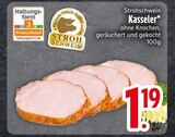 Kasseler im Angebot bei EDEKA in Ravensburg Kasseler Angebote von Strohschwein bei EDEKA Ravensburg für 1,19 €