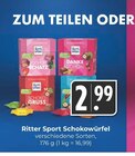 Aktuelle Ritter Sport Angebote bei Hieber in Freiburg (Breisgau) Aktuelles Schokowürfel Angebot bei Hieber in Freiburg (Breisgau) ab 2,99 €