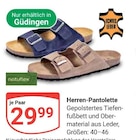 Herren-Pantolette Angebote bei GLOBUS St. Ingbert für 29,99 €