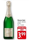 Mumm Sekt Angebote von Mumm bei EDEKA Tübingen für 3,99 €