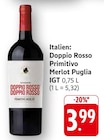 Aktuelles Doppio Rosso Primitivo Merlot Puglia IGT Angebot bei EDEKA in Mannheim ab 3,99 €