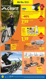 Fahrradbeleuchtung Angebot im aktuellen Lidl Prospekt auf Seite 52