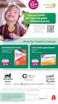 Aktueller mea - meine apotheke Prospekt "Unsere Dezember-Angebote" für Boostedt Aktueller mea - meine apotheke Prospekt für Boostedt mit Seiten