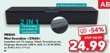 Aktuelles Mini-Soundbar »37660« Angebot bei Kaufland in Pforzheim ab 24,99 €