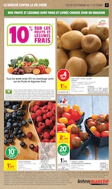 Promos Fruits Et Légumes dans le catalogue "Intermarché" de Intermarché Express Fruits Et Légumes en promo dans le catalogue Intermarché Express à la page 7