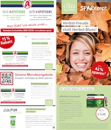 LINDA Premiumapotheke Prospekt für Zeulenroda mit 3 Seiten LINDA Premiumapotheke Prospekt für Zeulenroda: "Aktuelle Angebote", 3 Seiten, 01.10.2025 - 31.10.2025