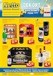 Netto Marken-Discount Prospekt für Kleinmachnow: "DER ORT, AN DEM DU IMMER AUSGEZEICHNETE PREISE FINDEST.", 2 Seiten, 06.01.2025 - 11.01.2025