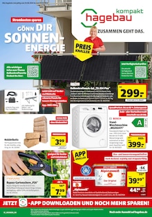 Aktueller hagebau kompakt Prospekt für Edermünde und Ungebung, Seiten zum blättern hagebau kompakt Prospekt GÖNN DIR SONNENENERGIE mit Seiten in Edermünde und Umgebung