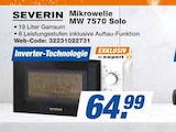 Mikrowelle MW 7570 Solo von Severin im aktuellen expert Prospekt