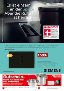 Kochfeld im aktuellen XXXLutz Möbelhäuser Prospekt (München) Kochfeld im XXXLutz Möbelhäuser Prospekt "NR.1 BEI KÜCHEN" mit 24 Seiten (München)