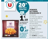 Pommes de terre - U en promo chez U Express Pommes de terre - U dans le catalogue U Express