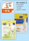 Fussmaske in Socken im Müller Prospekt Fussmaske in Socken von DR. SCHOLL´S im aktuellen Müller Prospekt für 3,45 €