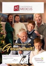 Sanitätshaus Medicus GmbH & Co. KG Prospekt für Lingen: "Schenken Sie Gesundheit!", 6 Seiten, 12.11.2025 - 31.01.2026