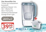Glas-Wasserfilter One Angebote von Brita bei GLOBUS Oberursel für 39,99 €