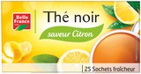 Thé noir saveur Citron - BELLE FRANCE dans le catalogue Colruyt