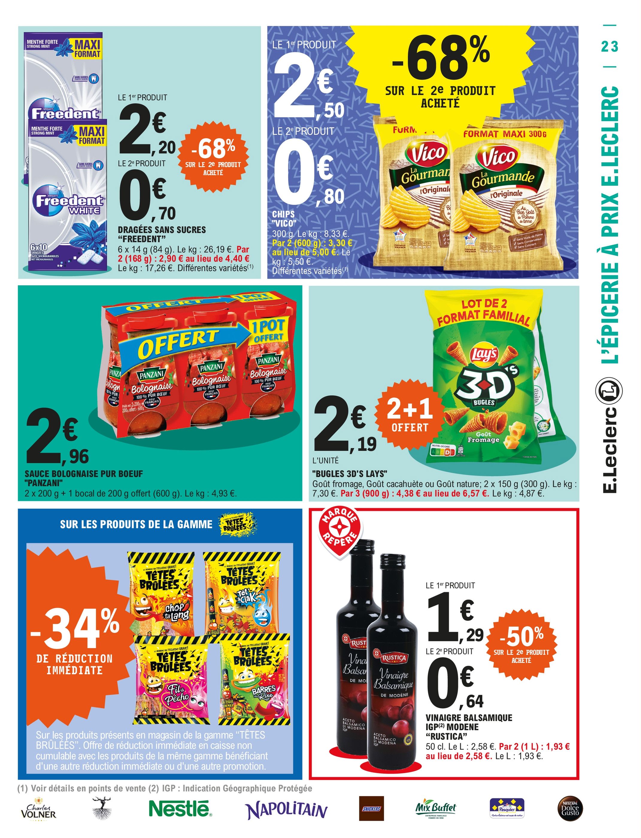 E.Leclerc Bonbons » Prix et promos dans le catalogue de la semaine