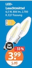 LED-Leuchtmittel im aktuellen V-Markt Prospekt für 3,99 €
