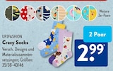 Crazy Socks von UP2FASHION im aktuellen ALDI SÜD Prospekt für 2,99 €