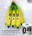 Bananen Angebote von Gut & Günstig bei E center Pirmasens für 0,88 €