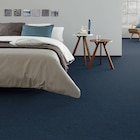 Moquette aiguilletée bleu nuit 4m en promo chez Décor Discount Saint-Priest à 2,05 €