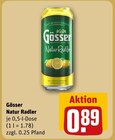 Natur Radler Angebote von Gösser bei REWE Niederkassel für 0,89 €
