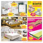 Boxspringbett im SB Möbel Boss Prospekt in Mönchengladbach Aktueller SB Möbel Boss Prospekt mit Boxspringbett, "JETZT WIRD RICHTIG GESPART!", Seite 9