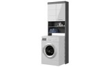Waschmaschinenumbauschrank SCHLOONSEE Breite 63cm für Waschmaschine & Trockner 2 Türen MDF-Front in verschiedenen Farben Überbauschrank Umbauschrank Badschrank Schloonsee Angebote bei Höffner Peine für 145,00 €