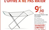Sechoir pieds 18m - Colombo - Intermarché à Pau Sechoir pieds 18m - Colombo en promo chez Intermarché Pau à 9,90 €