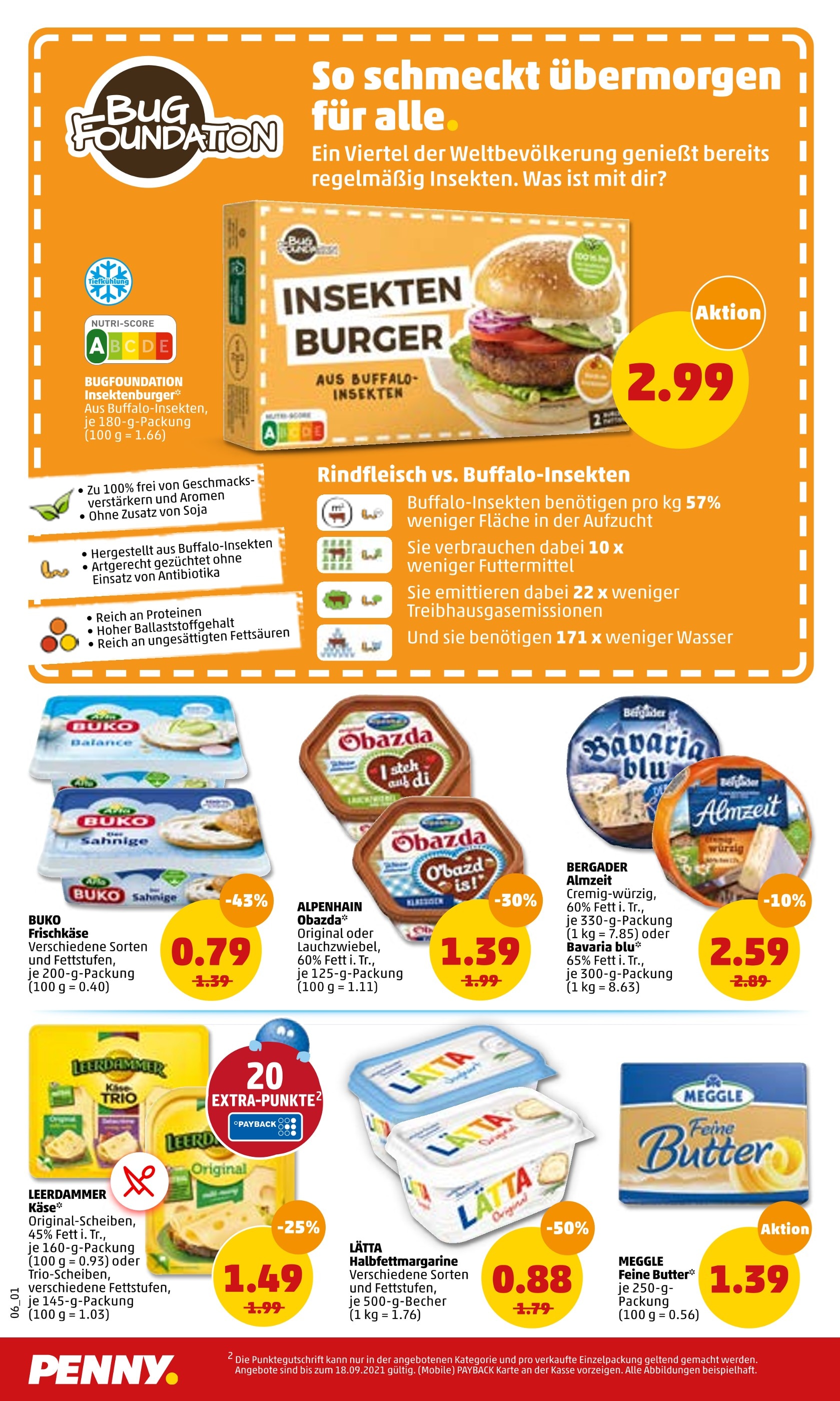 NETTO Schwarz Butter Angebot und Preis aus dem aktuellen Prospekt