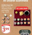 Maki-Set im Angebot bei GLOBUS in Bruchsal Maki-Set Angebote von GLOBUS bei GLOBUS Bruchsal für 3,99 €