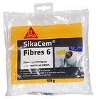 SIKACEM FIBRES 6mm fibres synthétiques pour micro-bétons et mortiers dans le catalogue Brico Cash