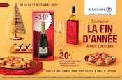 Prospectus Supermarchés E.Leclerc en cours à Saint-Gilles-Croix-de-Vie et alentours, "Tout pour LA FIN D'ANNÉE À PRIX E.LECLERC", 64 pages, 16/12/2025 - 27/12/2025 Catalogue Supermarchés E.Leclerc en cours à Saint-Gilles-Croix-de-Vie et alentours, "Tout pour LA FIN D'ANNÉE À PRIX E.LECLERC", 64 pages, 16/12/2025 - 27/12/2025