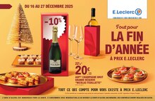 Prospectus E.Leclerc à Pleumeleuc, "Tout pour LA FIN D'ANNÉE À PRIX E.LECLERC", 64 pages de promos valables du 16/12/2025 au 27/12/2025