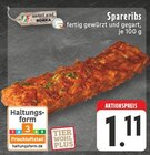 Spareribs von MeinLand EDEKA für 1,11 € bei E center im Angebot Spareribs von MeinLand EDEKA im aktuellen E center Prospekt