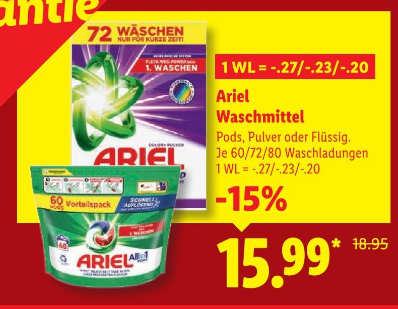 Waschmittel Flüssig