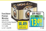 Premium Weissbier Angebote von Franziskaner bei diska Erlangen für 13,49 €