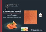 Saumon fumé d'Écosse - GOURMET FINEST CUISINE - Aldi à Dijon Saumon fumé d'Écosse - GOURMET FINEST CUISINE en promo chez Aldi Dijon à 7,49 €