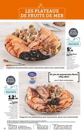 Fruits De Mer Angebote im Prospekt "La carte automne - hiver" von Super U auf Seite 22